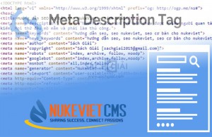 Hướng dẫn tăng số ký tự thẻ meta description NukeViet