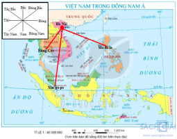 Giải bài tập Địa lí 6 sách Kết nối tri thức, bài 2: Bản đồ. Một số mạng lưới kinh, vĩ tuyến. Phương hướng trên bản đồ