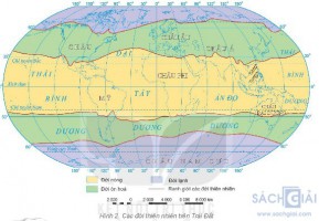 Giải bài tập Địa lí 6 sách Kết nối tri thức, bài 25: Sự phân bố các đới thiên nhiên trên trái đất