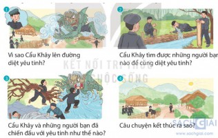 Soạn Tiếng Việt 4 sách Kết nối tri thức, bài 6: Kể chuyện Bốn anh tài