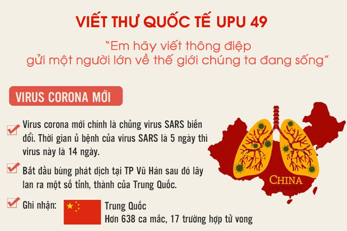 Em hãy viết thông điệp gửi một người lớn về thế giới chúng ta đang sống