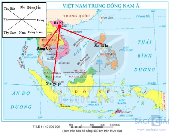 ban do viet nam trong dong nam a