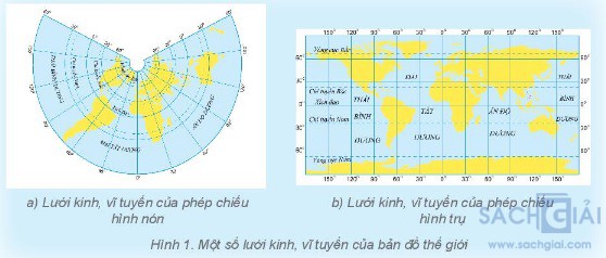 mot so luoi kinh vi tuyen cua ban do the gioi