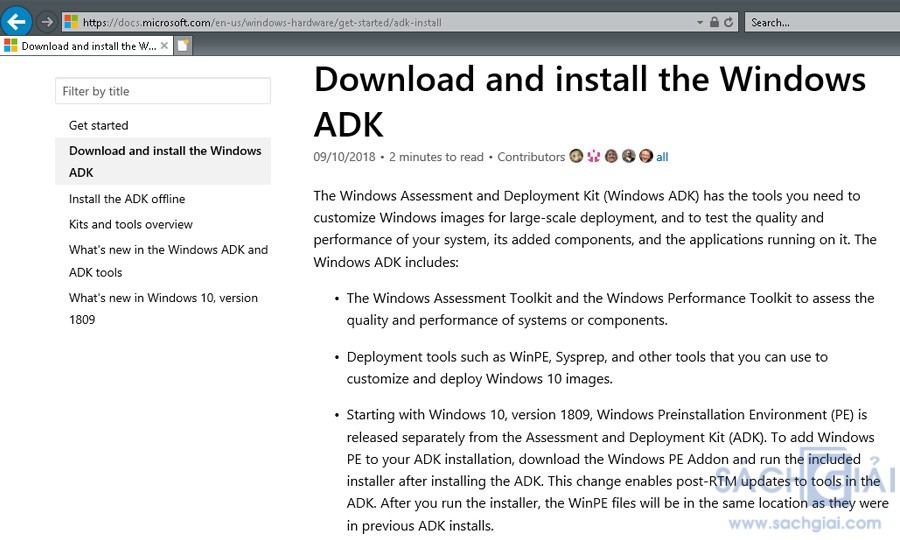 windows adk